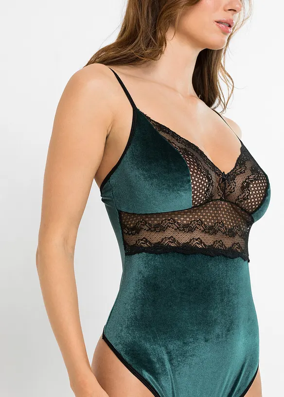 Sametové body ouvert, bonprix
