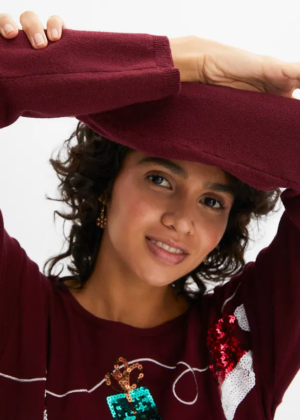 Svetr z jemné pleteniny, bonprix