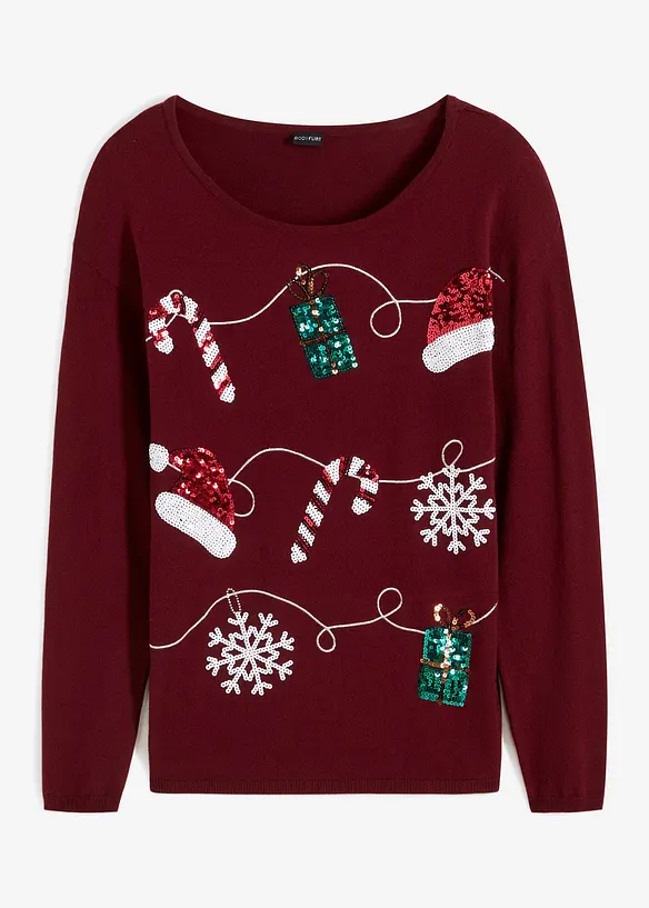 Svetr z jemné pleteniny, bonprix