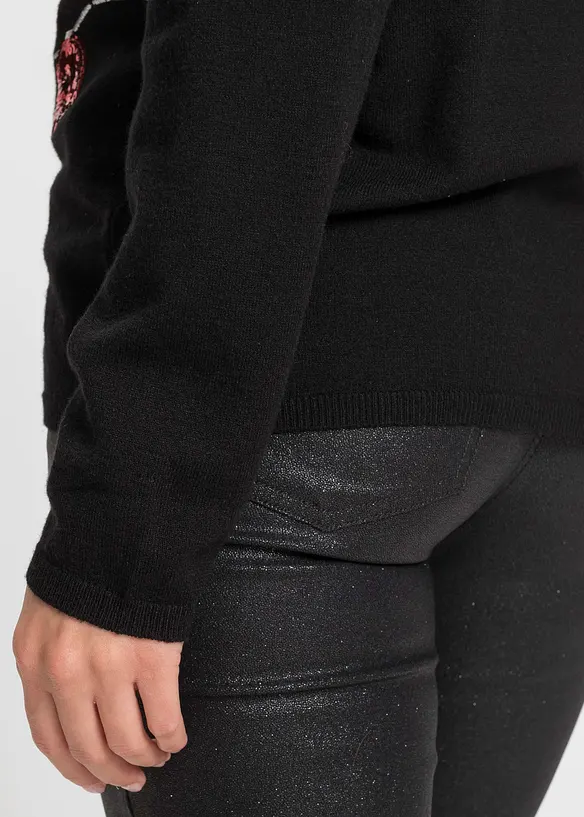 Svetr z jemné pleteniny, bonprix