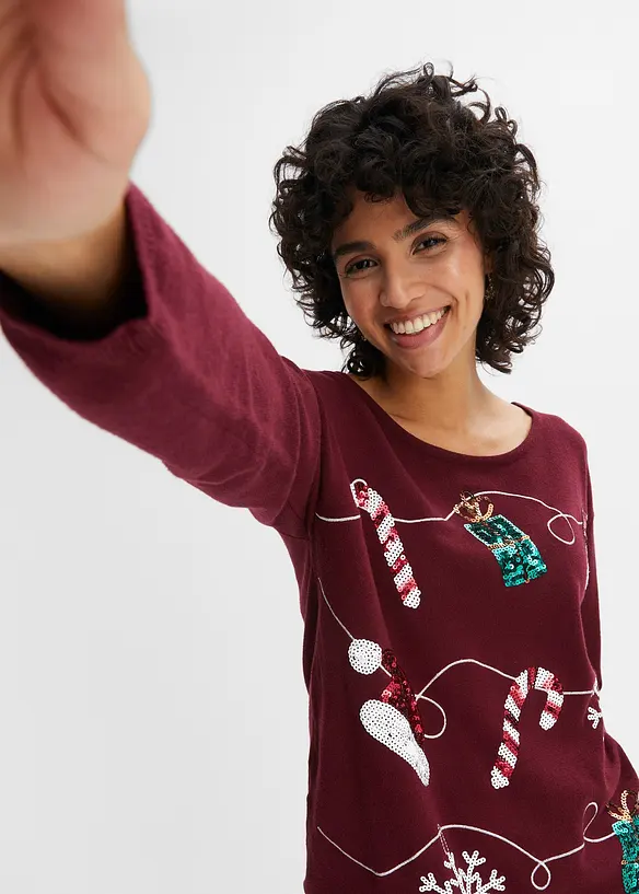 Svetr z jemné pleteniny, bonprix