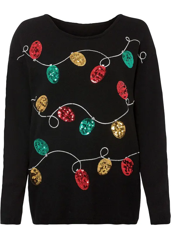 Svetr z jemné pleteniny, bonprix