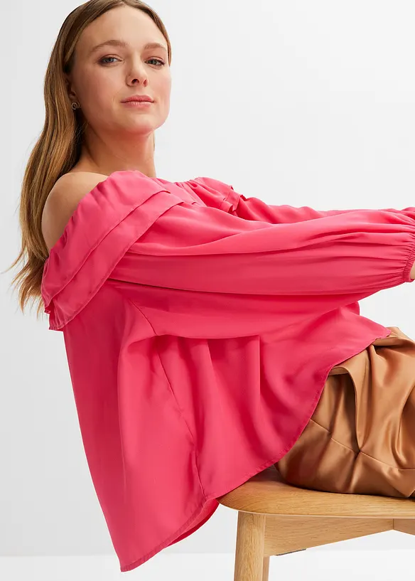 Carmen halenka z recyklovaného polyesteru, bonprix