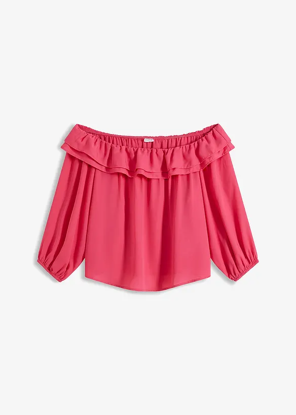 Carmen halenka z recyklovaného polyesteru, bonprix