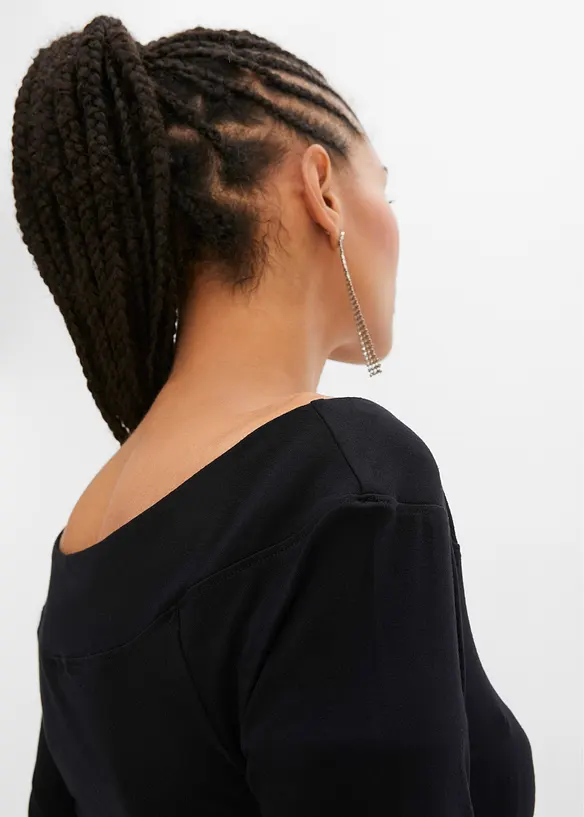 Triko Carmen z viskózové směsi, bonprix