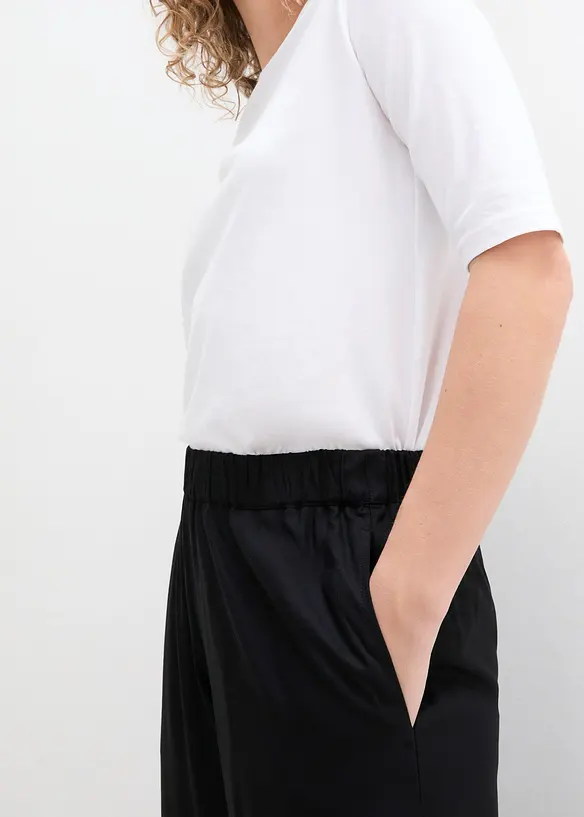 Široké kalhoty Culotte z udržitelné viskózy, bonprix