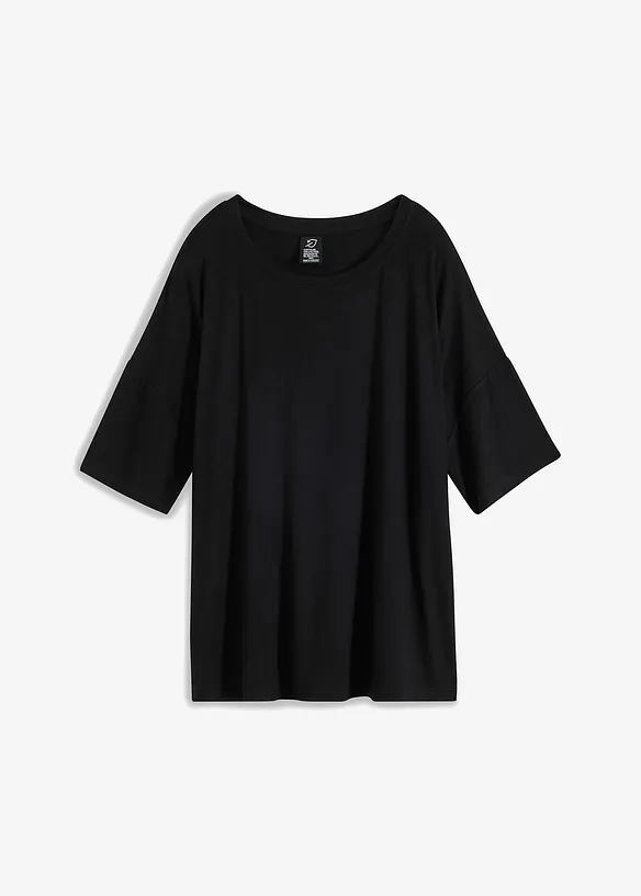 Oversize triko ze splývavé viskózy, bonprix