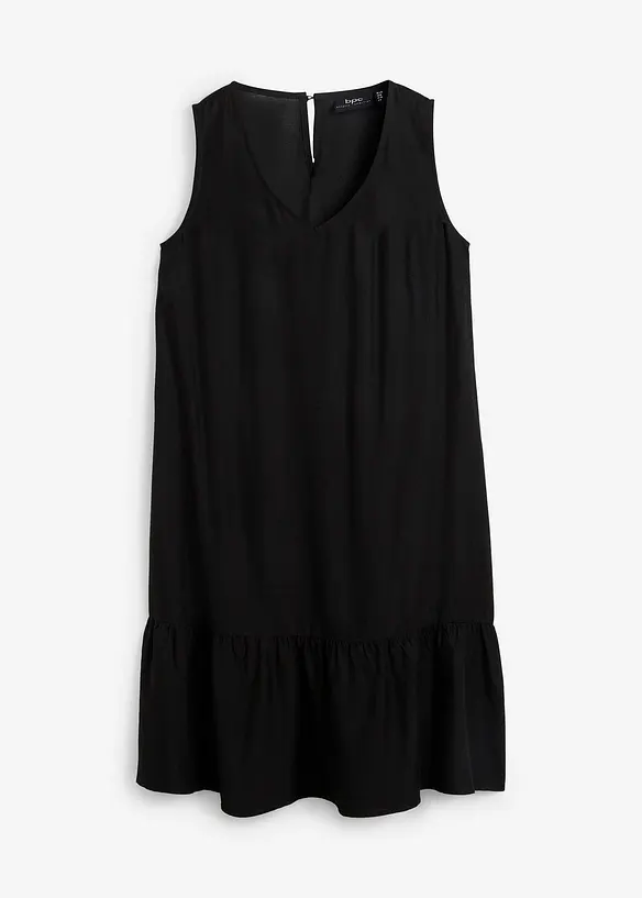 Krátké šaty z viskózy ve střihu do A, po kolena, bonprix