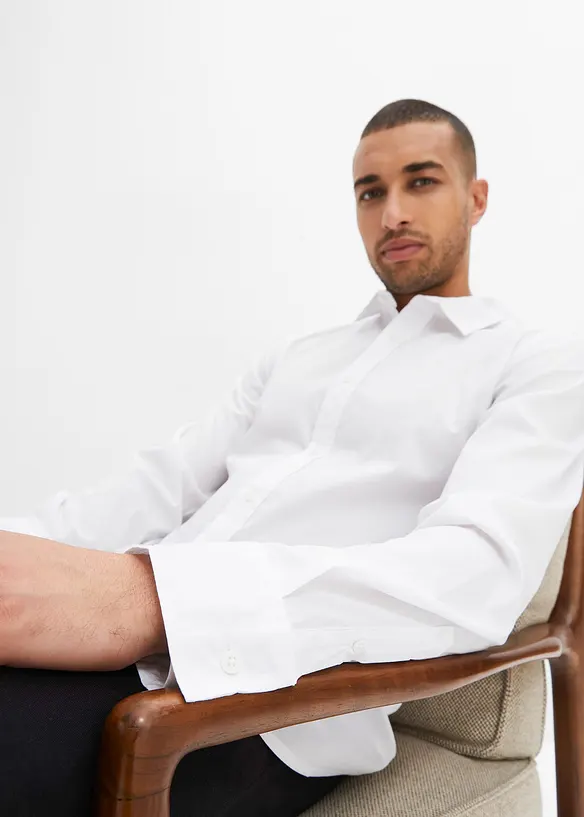 Business košile se strečem, Slim Fit, bonprix