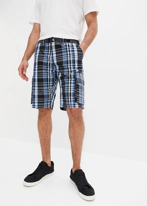 Cargo bermudy s pohodlným pasem, Regular Fit, bonprix