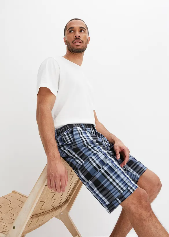 Cargo bermudy s pohodlným pasem, Regular Fit, bonprix