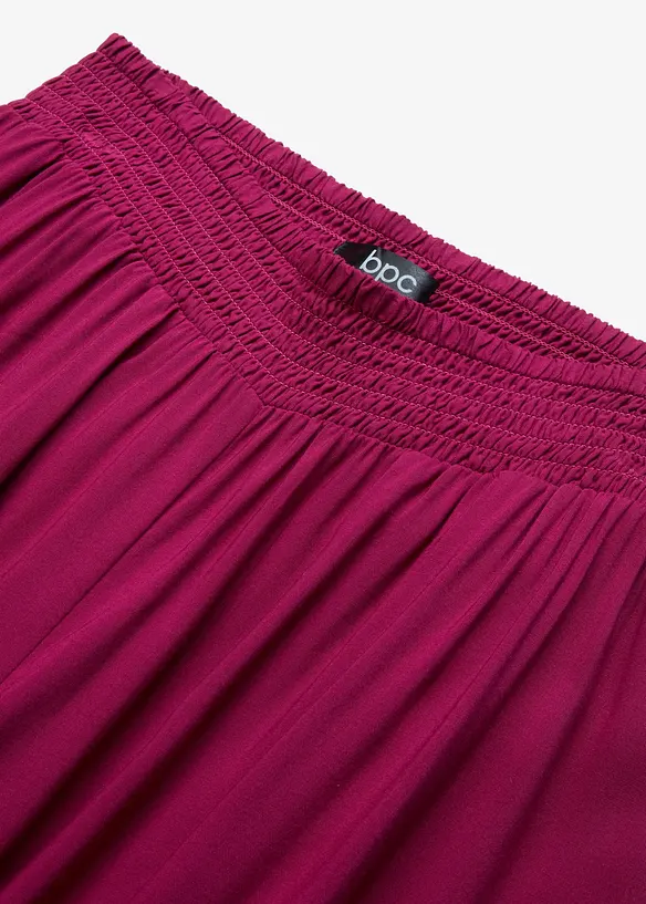 Kalhoty Culotte, délka k lýtkům, z udržitelné viskózy, bonprix