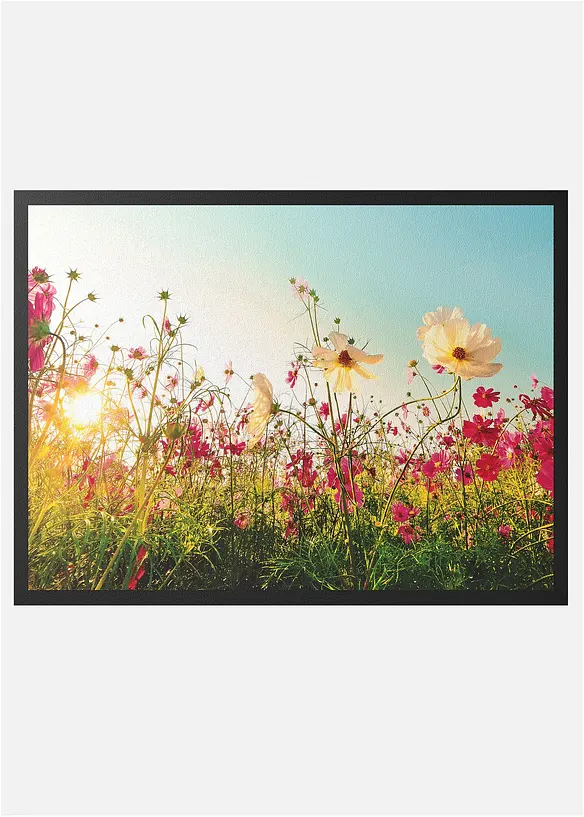 Prateln&aacute; rohožka s květinovou loukou, bonprix