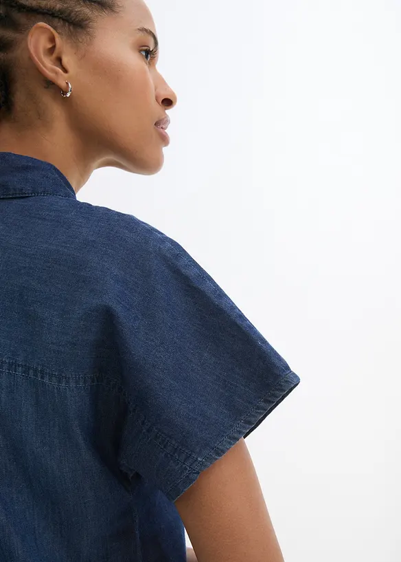 Dlouhé džínové šaty, bonprix