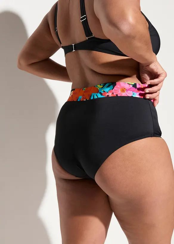 Bikinové kalhotky High Waist s normálně vykrojenými nohavičkami, bonprix