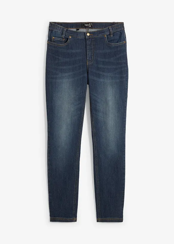 Skinny džíny s pohodlným pasem, Mid Waist, bonprix