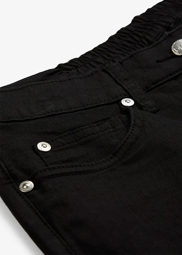 Džíny Slim Fit, Mid Waist, s pohodlnou pasovkou, bonprix