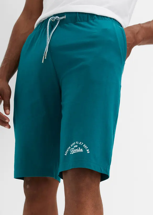 Žerzejov&eacute; bermudy z čist&eacute; organick&eacute; bavlny, bonprix