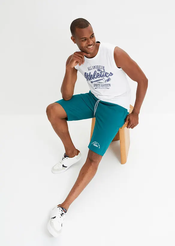 Žerzejov&eacute; bermudy z čist&eacute; organick&eacute; bavlny, bonprix