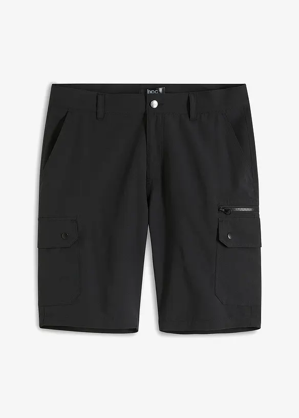 Cargo bermudy z mikrovlákna, Regular Fit, bonprix