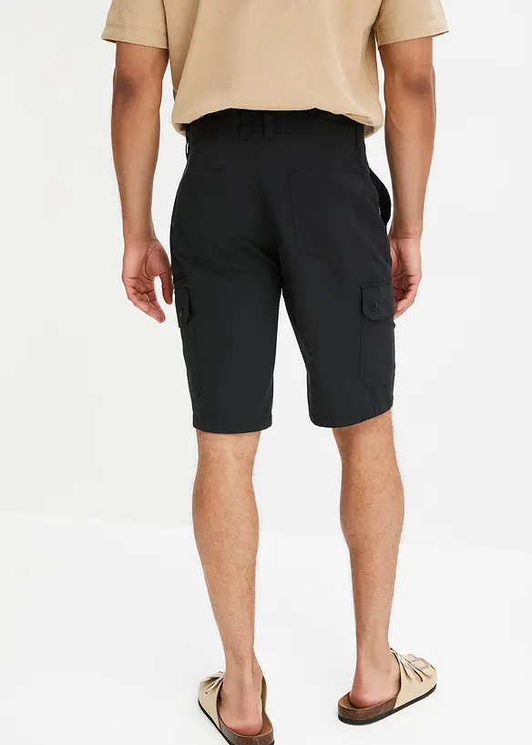 Cargo bermudy z mikrovlákna, Regular Fit, bonprix