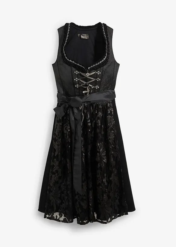 Kroj ve stylu dirndl a zástěra (2dílná souprava), bonprix