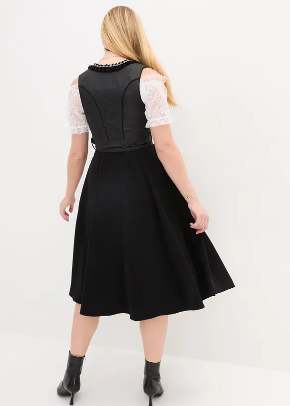 Kroj ve stylu dirndl a zástěra (2dílná souprava), bonprix