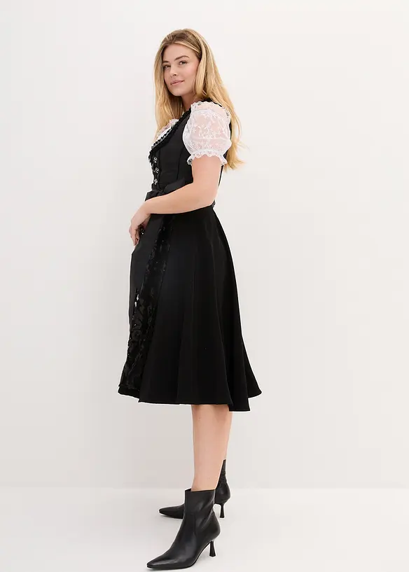 Kroj ve stylu dirndl a zástěra (2dílná souprava), bonprix