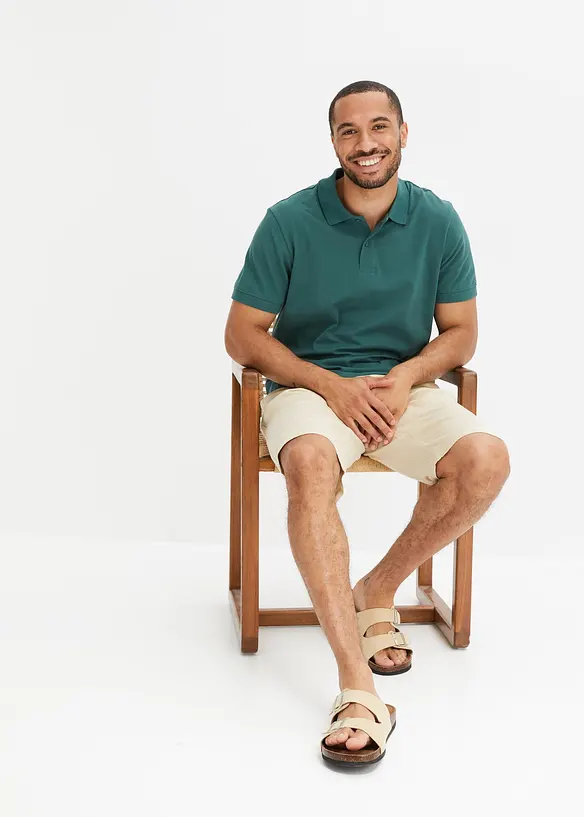 P&oacute;lo tričko z pik&eacute; z čist&eacute; organick&eacute; bavlny, bonprix