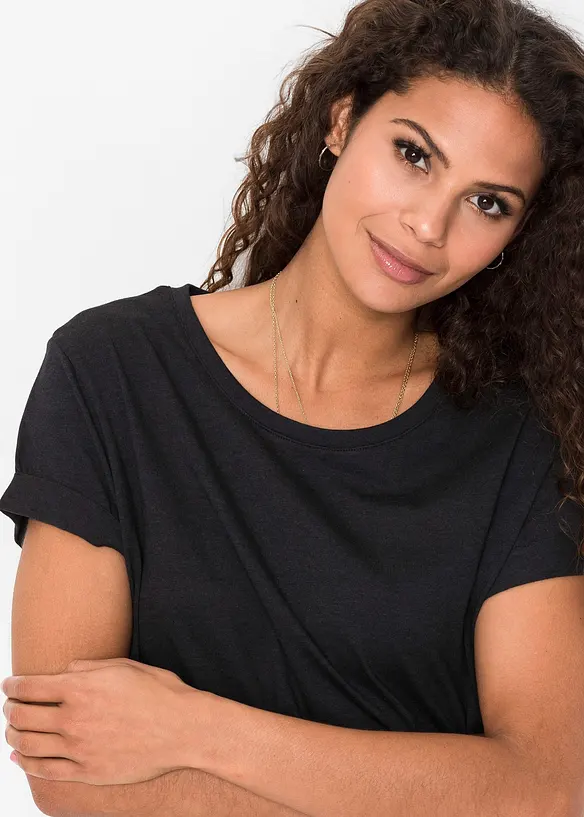 Úpletové oversize šaty, bonprix