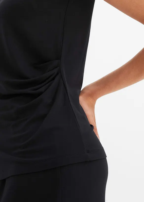 Tričko ze splývavé viskózy, bonprix