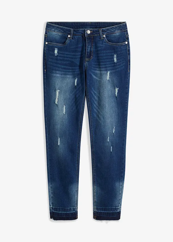 Zkrácené džíny Skinny, Low Waist, bonprix