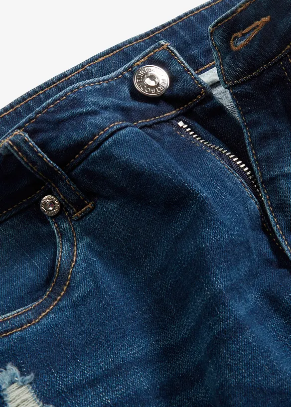 Zkrácené džíny Skinny, Low Waist, bonprix