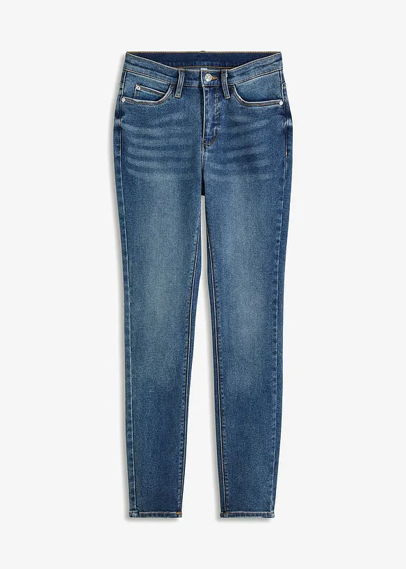 Džíny Skinny, High Waist, bonprix