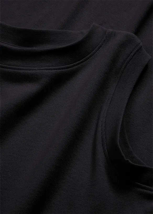 Žerzejové šaty z bavlny se strečem, bonprix