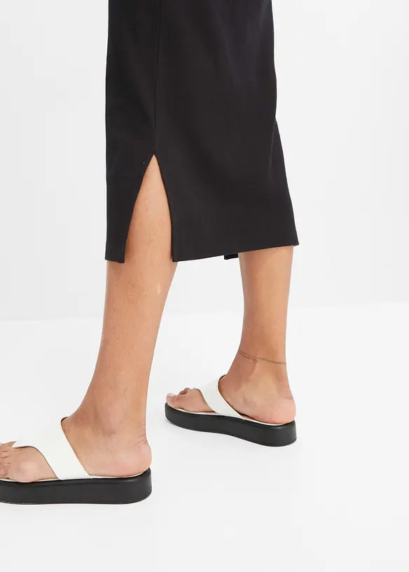 Žerzejové šaty z bavlny se strečem, bonprix