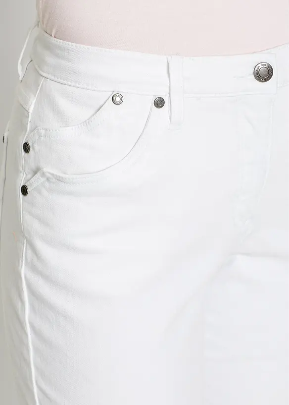 Capri džíny, Mid Waist, bonprix