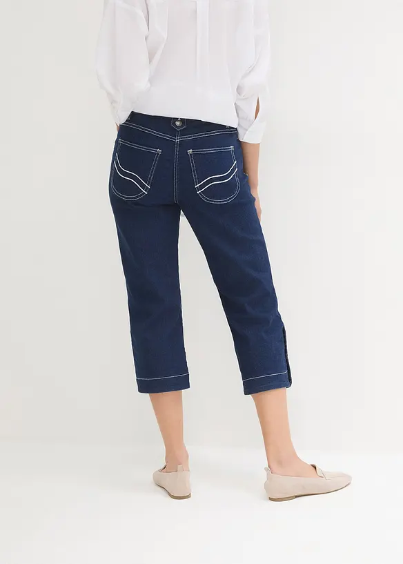 Capri džíny, Mid Waist, bonprix
