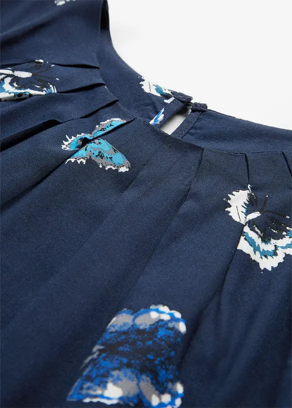 Halenkový top ze splývavé viskózy, bonprix