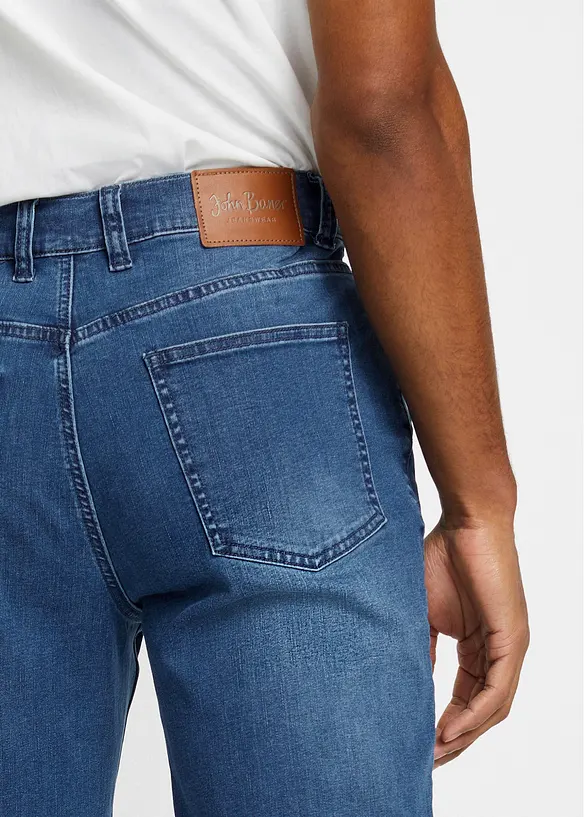 Strečové džíny Classic Fit Power s T-400, v pohodlném střihu Tapered, bonprix
