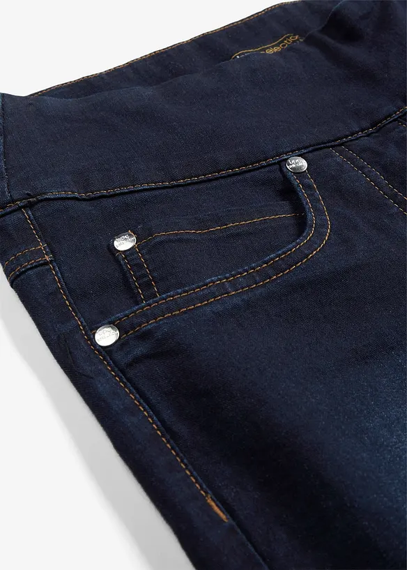 Straight džíny Mid Waist, Super Stretch, s pohodlným pasem, bonprix