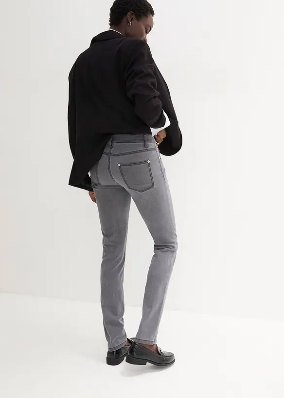Slim Fit džíny Mid Waist, Super Stretch, bonprix