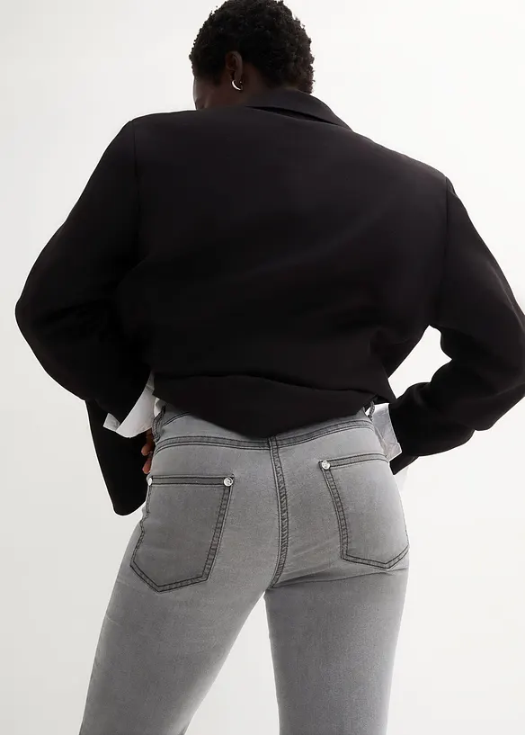 Slim Fit džíny Mid Waist, Super Stretch, bonprix