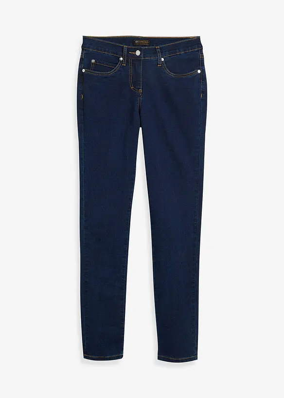 Džíny Slim Fit, Mid Waist, Super Stretch, bonprix