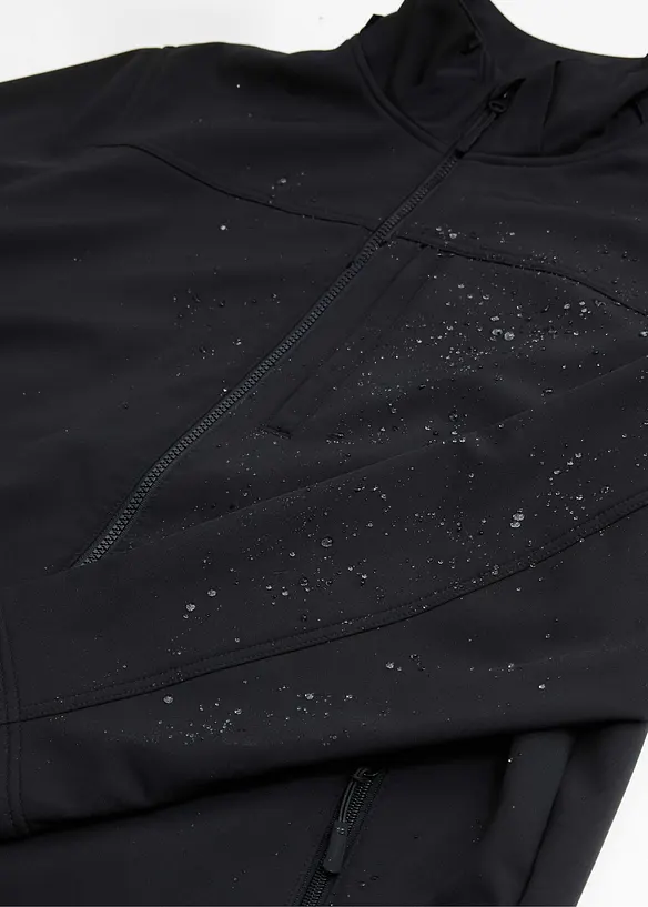 Voděodolná softshellová parka, bonprix