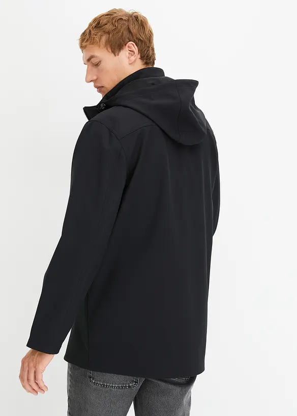 Voděodolná softshellová parka, bonprix