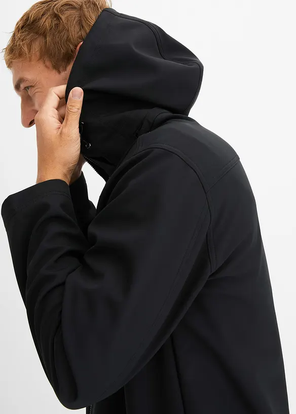 Voděodolná softshellová parka, bonprix