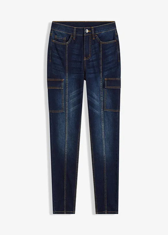 Cargo džíny Skinny, bonprix