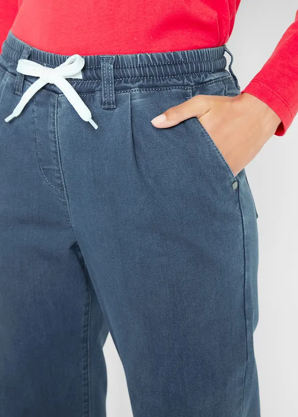 Termo dž&iacute;ny s pohodlnou pasovkou, bonprix