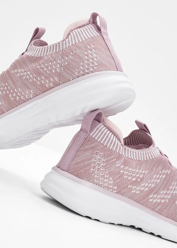 Pohodln&eacute; nazouvac&iacute; tenisky z měkk&eacute;ho materi&aacute;lu, bonprix